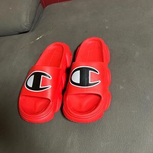 Champion Men's Red Slides